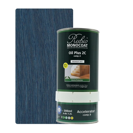 [PARRU2K1_329N] Rubio Monocoat 2C Set 1,3 L Midnight Sky