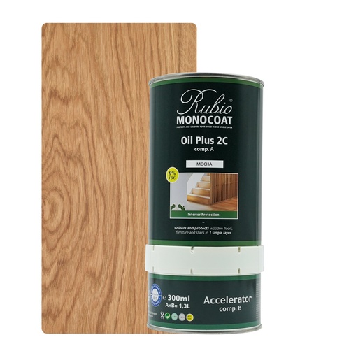 [PARRU2K1_330N] Rubio Monocoat 2C Set 1,3 L Mocha