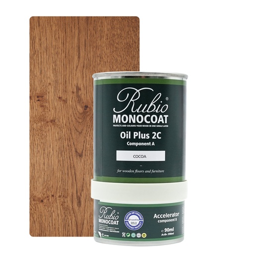 [PARRU2C0_309N] Rubio Monocoat 2C Set 390 ml Cocoa