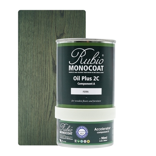 [PARRU2C0_317N] Rubio Monocoat 2C Set 390 ml Fern