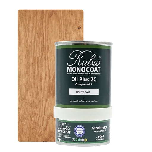 [PARRU2C0_325N] Rubio Monocoat 2C Set 390 ml Light Roast