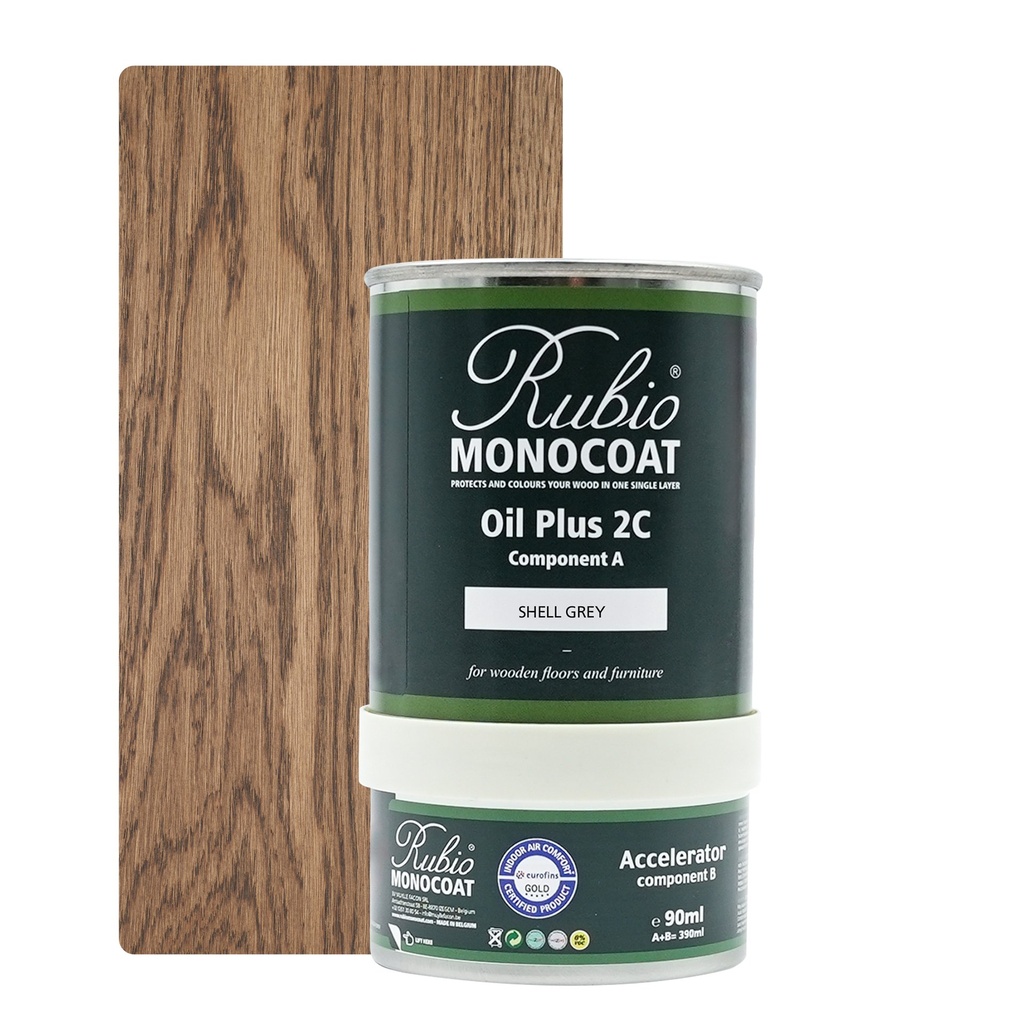 Rubio Monocoat 2C Set 390 ml Shell grey