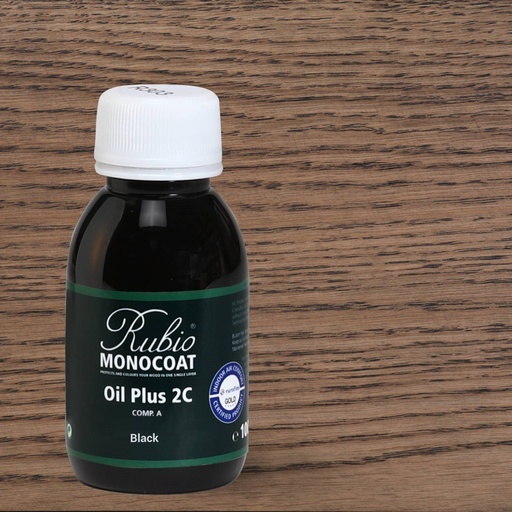 [PARRUCA1_005] Rubio Monocoat Comp. A 100 ml Black