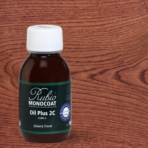 [PARRUCA1_010] Rubio Monocoat Comp. A 100 ml Cherry Coral