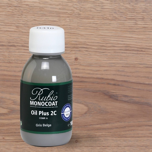 [PARRUCA1_018] Rubio Monocoat Comp. A 100 ml Gris Belge