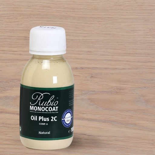[PARRUCA1_028] Rubio Monocoat Comp. A 100 ml Natural