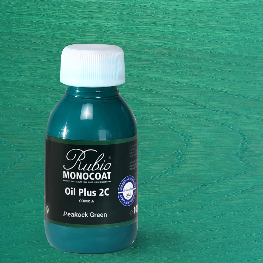 Rubio Monocoat Comp. A 100 ml Peacock Green