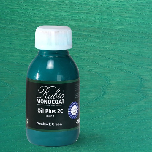 [PARRUCA1_034] Rubio Monocoat Comp. A 100 ml Peacock Green