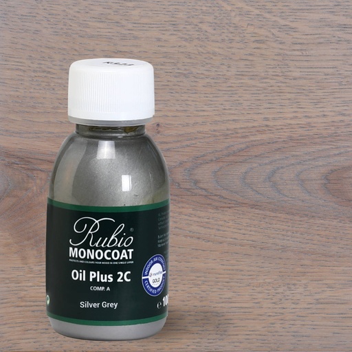 [PARRUCA1_041] Rubio Monocoat Comp. A 100 ml Silver Grey