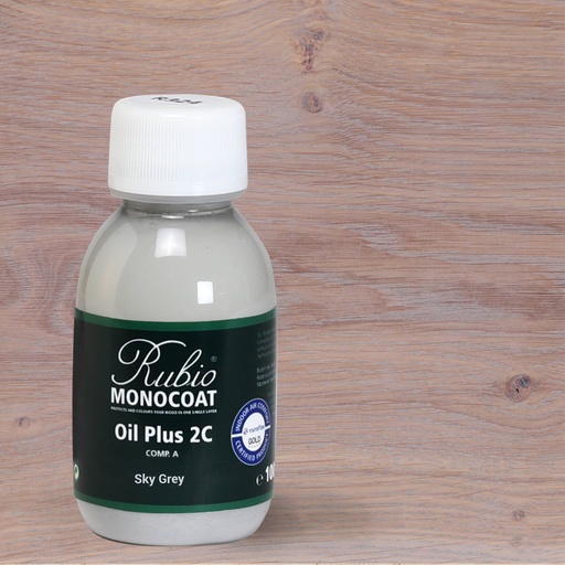 [PARRUCA1_042] Rubio Monocoat Comp. A 100 ml Sky Grey