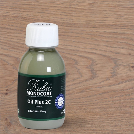 [PARRUCA1_050] Rubio Monocoat Comp. A 100 ml Titanium grey