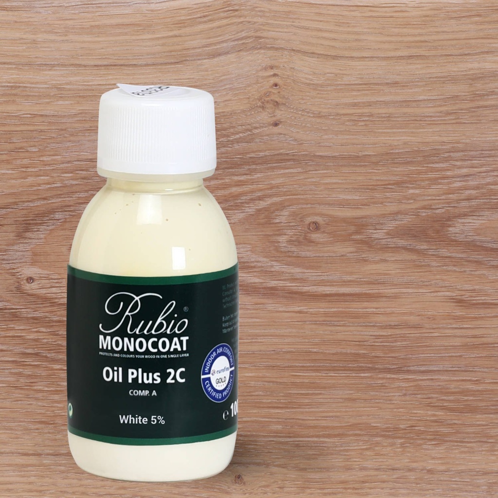 Rubio Monocoat Comp. A 100 ml White 5%