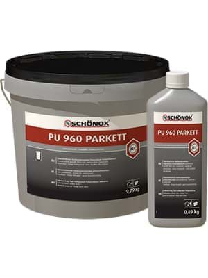 [KLESCHP96_0675] Schönox PU960 Parkett 2K 9,79kg emmer+deel