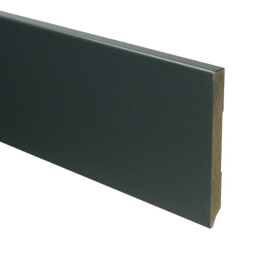 [15956] MDF Moderne plint 120x12 voorgelakt RAL 7016