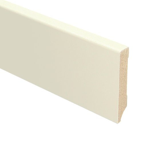 [15701] MDF Moderne plint 70x12 voorgelakt katoen