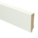 MDF Moderne plint 70x15 RAL 9010 + uitsparing