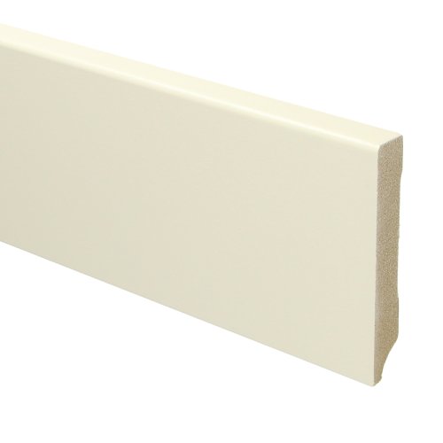 MDF Moderne plint 90x15 voorgelakt RAL 9001