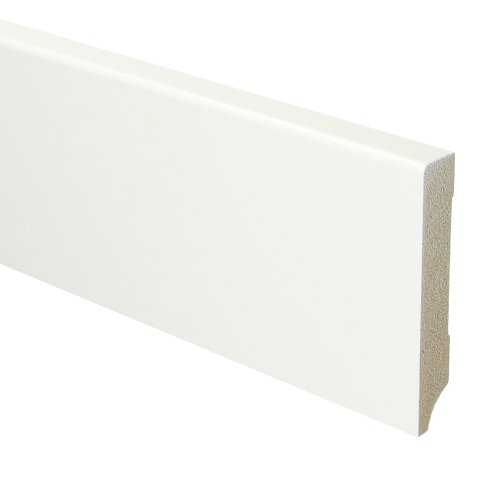 MDF Moderne plint 90x15 voorgelakt RAL 9016