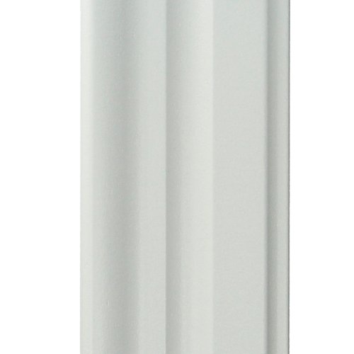 [16078] MDF Renaissance architr. 88x18 wit voorgelakt RAL 9010