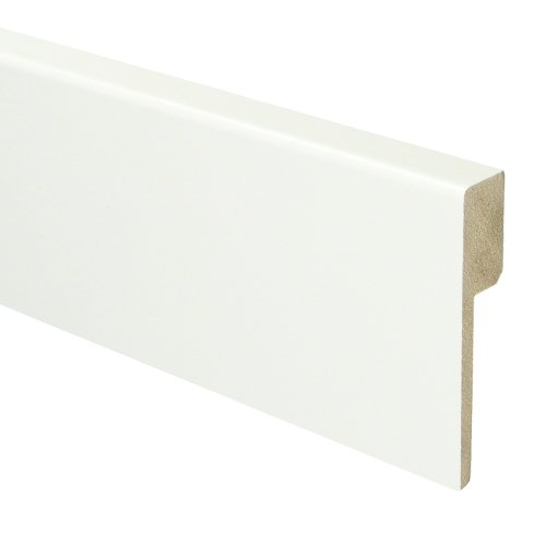 MDF Renovatieplint modern 90x18 voorgelakt RAL 9016