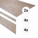 PVC traptreden set voor 4 treden boterkoek UM