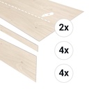 PVC traptreden set voor 4 treden cheesecake