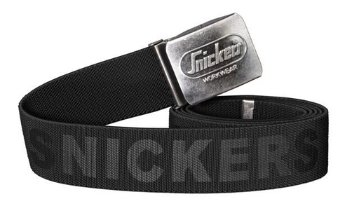[699200006] Riem zwart 9025 Snickers ergonomische riem (elastisch)