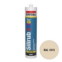 Soudal Silirub Color Siliconenkit RAL 1015 300ml