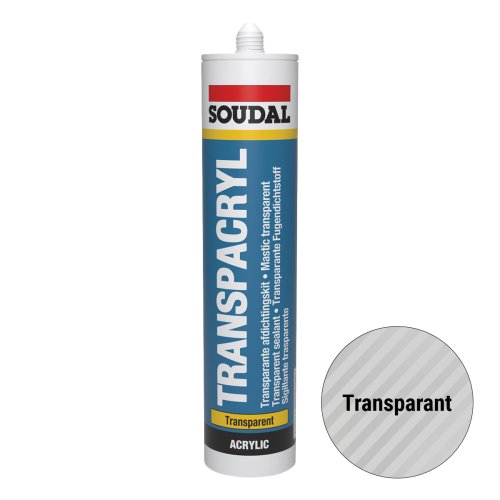 Soudal Transpacryl Acrylaatkit Transparant 310ml