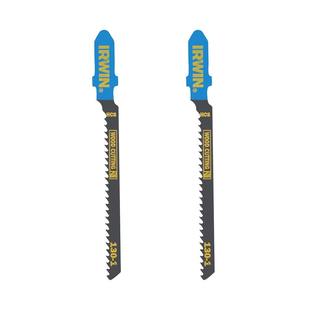 IRWIN Decoupeerzaagblad hout, PVC en plexiglas tot 20mm, fijne vertanding | 2st