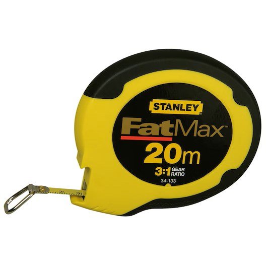 Stanley FATMAX Landmeter 20m - 9,5 mm - gesloten kast