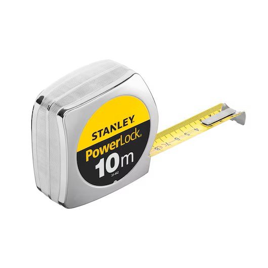 Stanley Rolbandmaat Powerlock ABS 25mm 10mtr