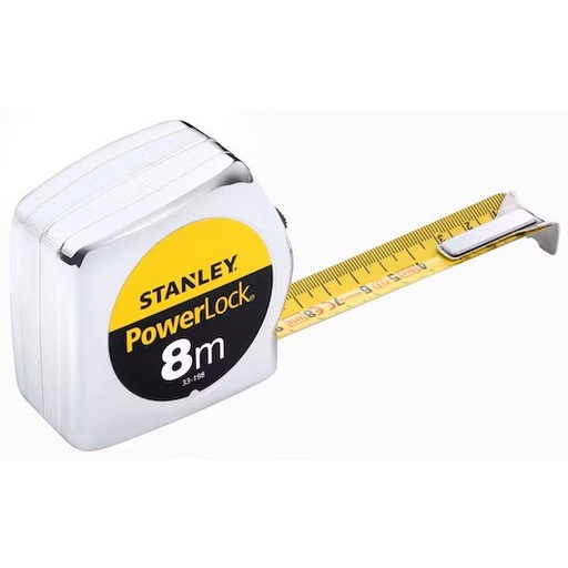 [WERST033198] Stanley Rolbandmaat Powerlock ABS 25mm 8mtr