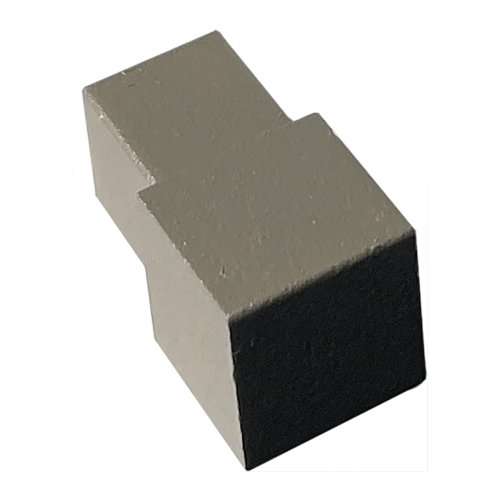 Substrat Aluminium Hoekstuk 11mm Steengrijs gecoat