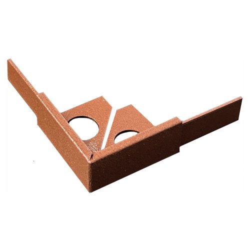 Substrat Aluminium Hoekstuk 9mm Koper gecoat