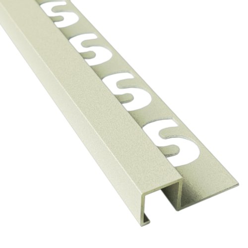 Substrat Aluminium Vierkant profiel 11mm Zand gecoat 2,5m