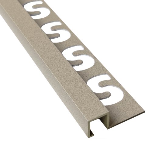 [79638] Substrat Aluminium Vierkant profiel 9mm Zand gecoat 2,5m