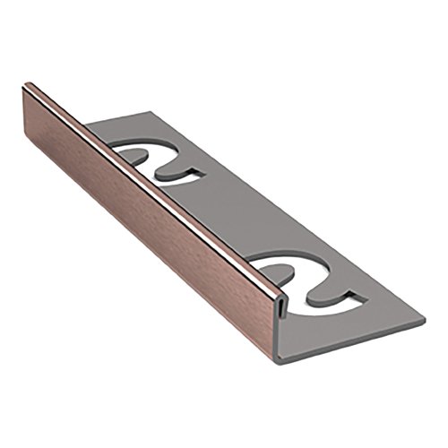 Substrat RVS Tegelprofiel Recht 11mm Geborsteld Rosé Goud 2,7m