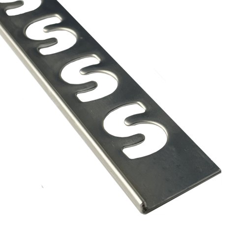[79614] Substrat RVS Tegelprofiel Recht 4,5mm Glanzend 2,5m