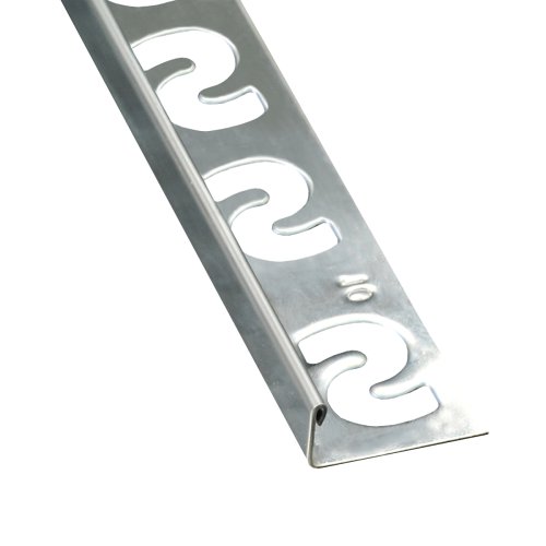 [15804] Substrat RVS Tegelprofiel Recht 6mm Glanzend 3m