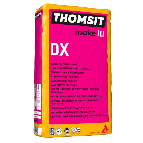 Thomsit egalisatie DX (PVC/parket) 25 kg