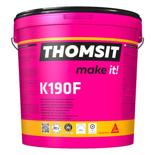 [96597] Thomsit K190F vezelversterkte pvc-en rubberlijm 13 kg