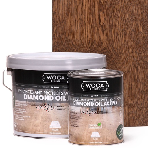 [ZUBWODO_021] Woca Diamond Oil Active smoke brown 2,5 L