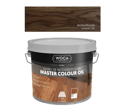 [ZUBWOCCO_02] Woca Master Colour Oil 102 Brazil Brown 2,5 L