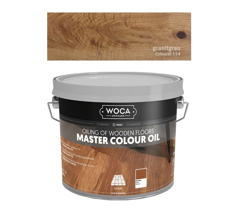 Woca Master Colour Oil 114 Castle Grey 2,5 L