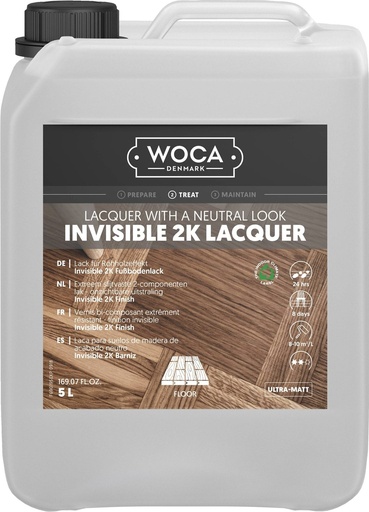 [ZUBWOCMA_03] Woca Master Invisible 2K Lak (gl. 3-5) + harder & White add. 5 L