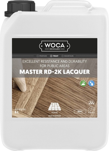 [ZUBWOCMA_02] Woca Master RD-2K Lak (gl. 10) incl verharder 5 L