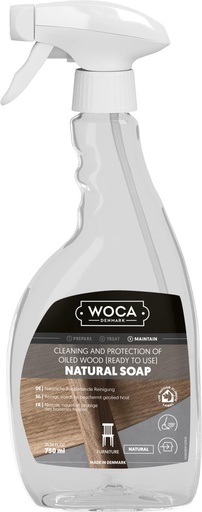 [ZUBWOCZP_04] Woca Zeep naturel in sprayflacon 0,75 L