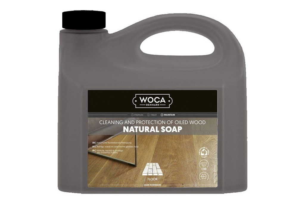 Woca Zeep zwart 2,5 L