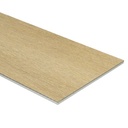 Stootbord PVC zoethout 150x17,5cm